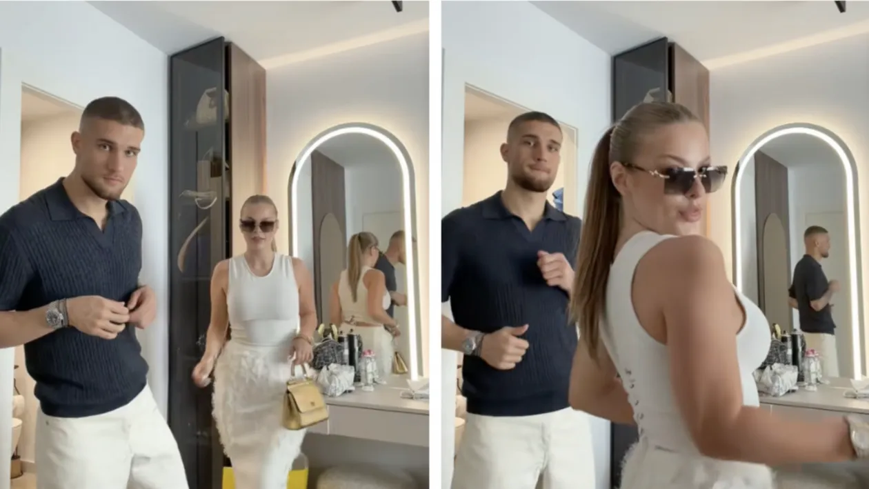 Daniel Bîrligea și iubita lui au incendiat TikTok-ul! Clipul care a atras toate privirile