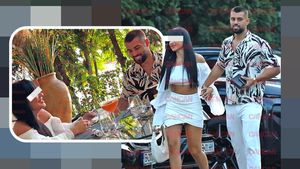 Teo de la Insulă a ”lovit” cu brunețica de la Casa Iubirii! I-am pozat ținându-se de mână!