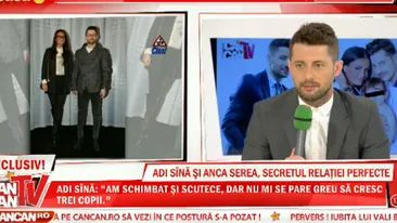 Incredibil! Afla cum a cunoscut-o Adi Sina pe Anca Serea! Vrea sa o ceara de nevasta!
