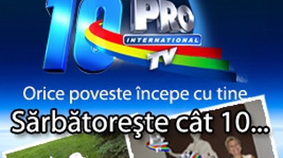 Romanii din afara tarii participa la aniversarea de 10 ani a ProTv