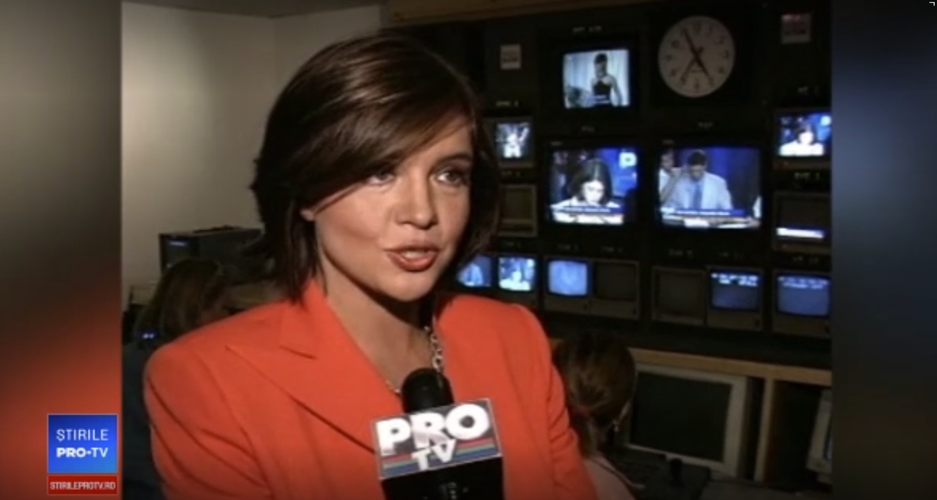 Imagini de colecție cu Cristina Țopescu la Pro TV, alături de Andreea Esca