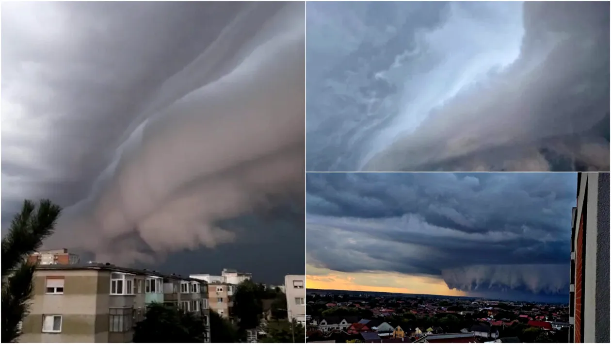 Ce înseamnă fenomenul „nori cumulonimbus”, care s-a petrecut la Arad. Avertismentul transmis de ANM