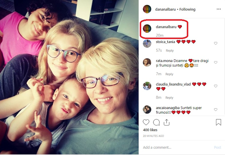 Dana Nălbaru, poză de album alături de cei trei copii. Cât a crescut și ce frumoasă este fiica adoptată