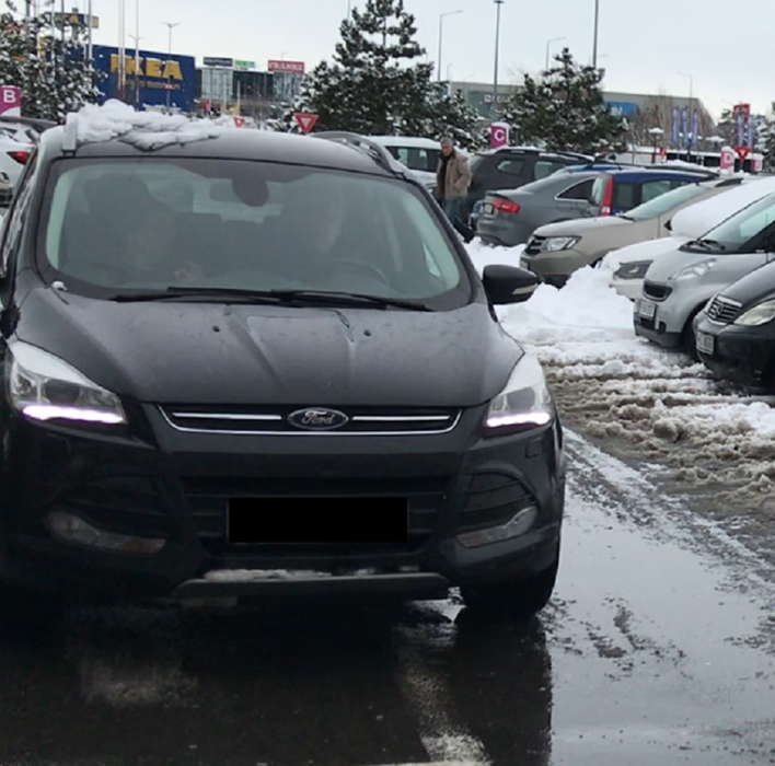 Marcel Iureș și Irina, soția sa, pleacă de la mall
