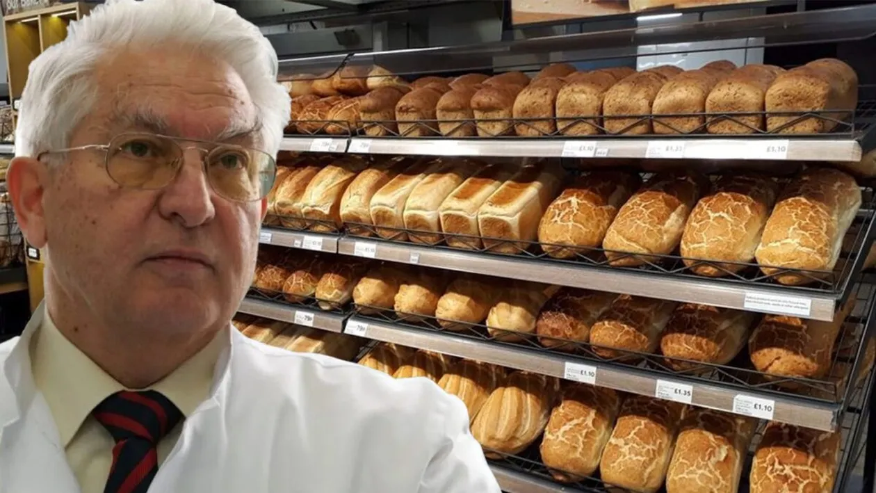 Care este singura pâine sănătoasă din supermarket, potrivit dr.neurochirurg Vlad Ciurea