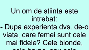 BANCUL ZILEI | Care sunt cele mai fidele femei, de fapt