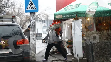 Nelu este boss de boss! Ploiesteanu merge la florarie ca la Drive IN! Uite cum primeste un buchet...la pachet!