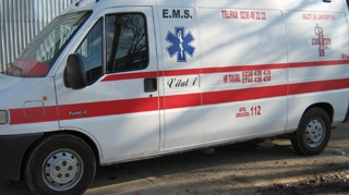 O ambulanta a fost implicata intr-un accident pe DN 71!
