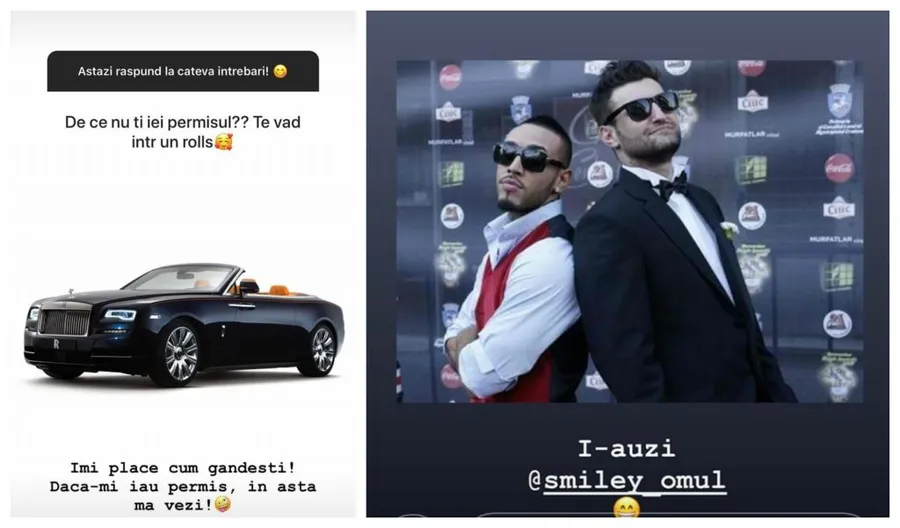 Alex Velea a răspuns astăzi la o serie de întrebări, pe care le-a primit de la apropiați și fani © Instagram Stories