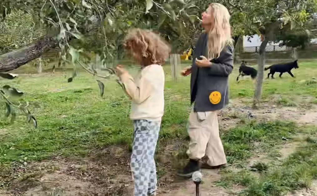 Ce viață frumoasă duce familia lui Dragoș Bucur la țară. Foto: Instagram / Dragoș Bucur / Dana Nălbaru