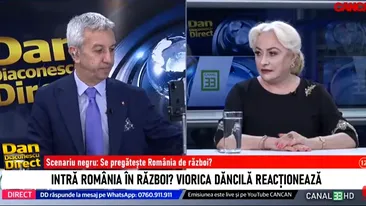 Viorica Dăncilă a făcut anunțul despre intrarea României în război: ”De neacceptat”