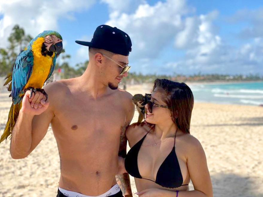 Ioana și Florinel, în vacanță pe litoral