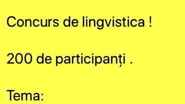 BANC | 200 de participanți la concursul de lingvistică