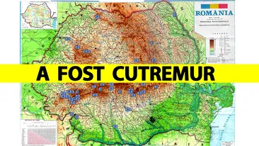 Cutremur mare în România! A fost cel mai puternic din ultima perioadă