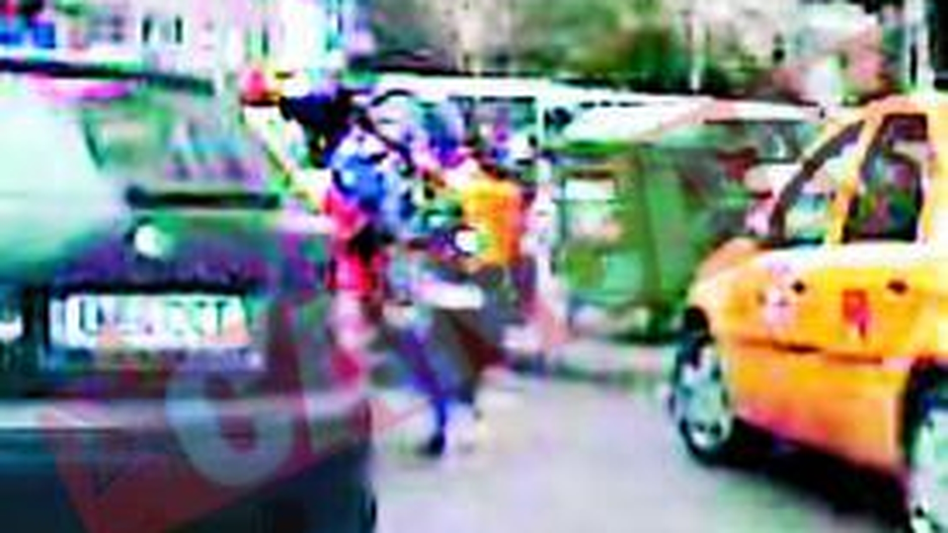 A cazut cu motocicleta primita cadou!