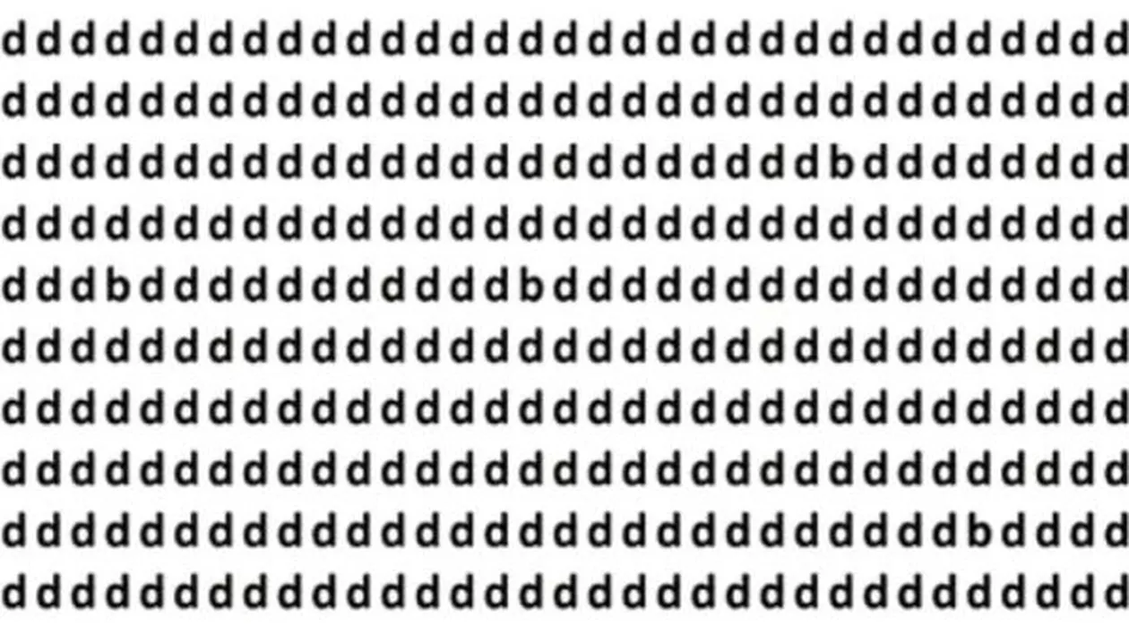 TEST IQ | Doar 68 la sută dintre oameni descoperă toate literele „b” ascunse în fotografie