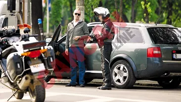 Andrei Gheorghe a accidentat o femeie