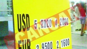 Culmea cursului valutar la Constanta
