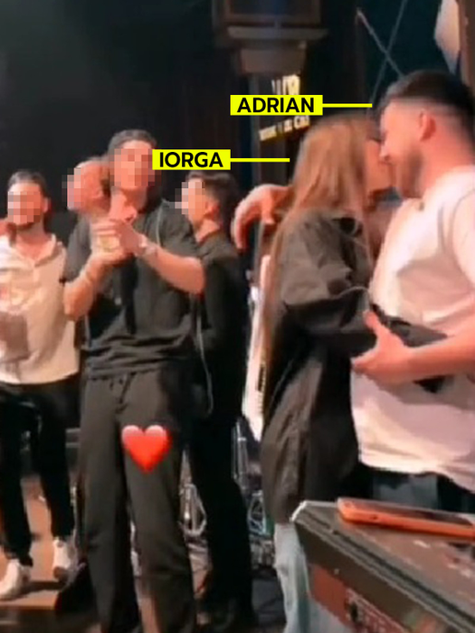 Iorga și ”Adrian elicopterul de luptă” la ziua iubitei lui Selly/ Sursa foto: TikTok
