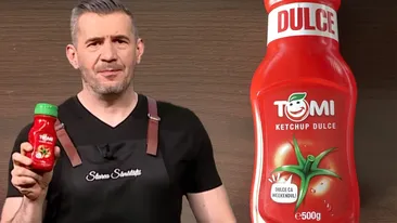 Consumi ketchup Tomi din comerț? Dragoș Pătraru ne spune din ce e făcut, de fapt