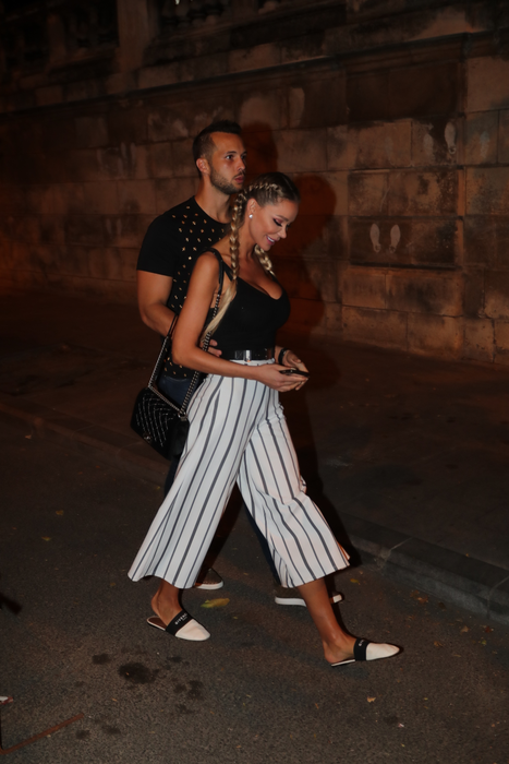 Bianca Drăgușanu și Tristan Tate au petrecut o seară agreabilă în oraș