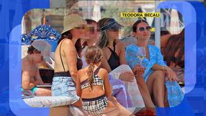 Primele imagini cu Teodora Becali la plajă, după ce a născut! A respectat codul familiei