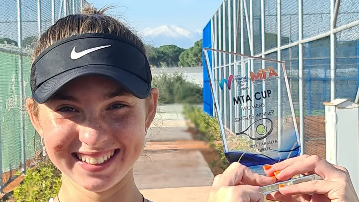 Maria Sara Popa, la primul titlu de simplu al carierei