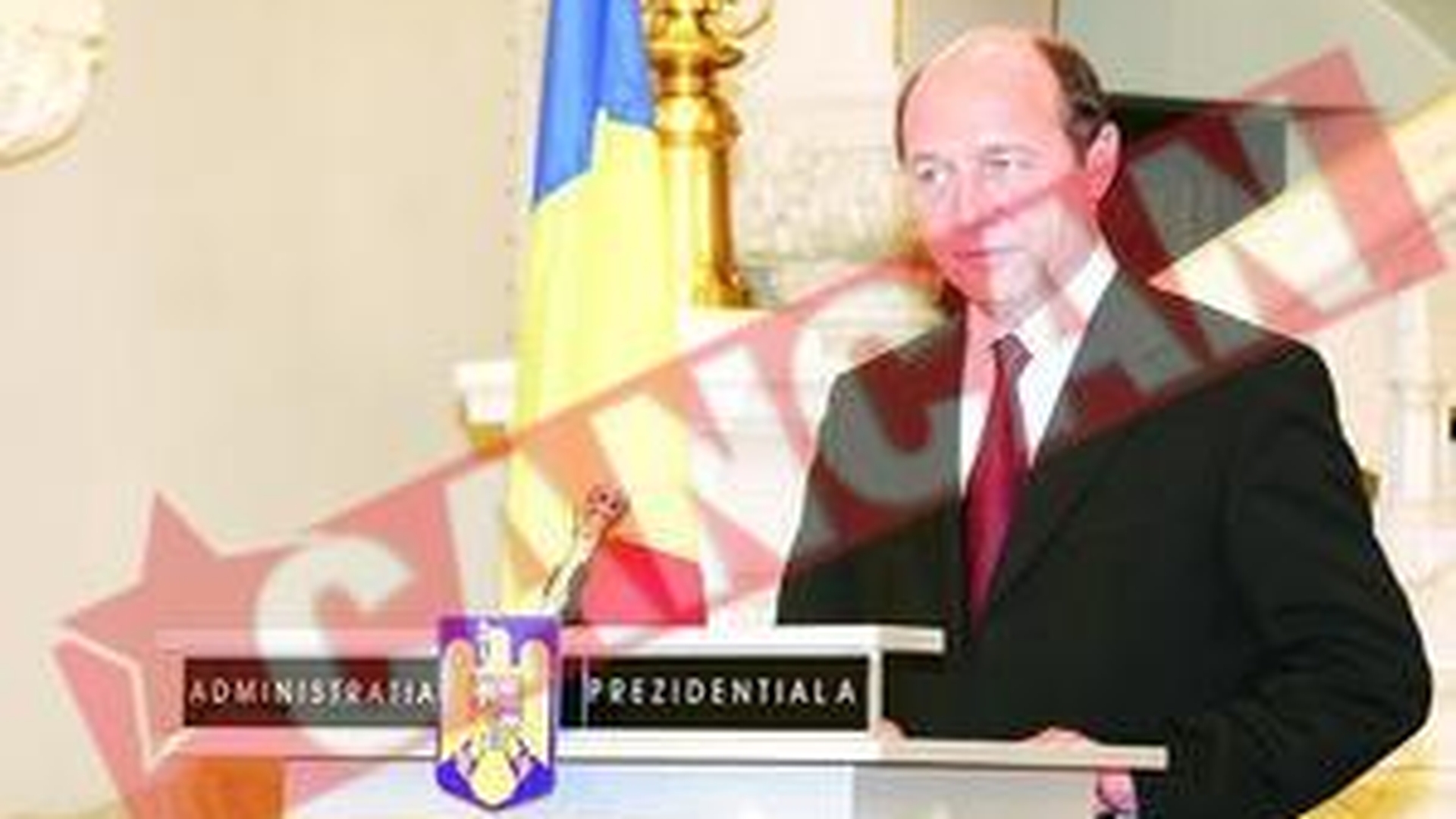 Cartea de munca a lui Basescu este secret de stat