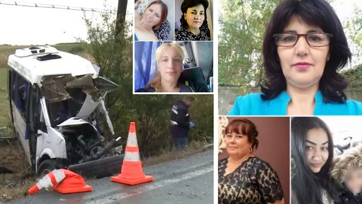 Lista victimelor accidentului cu 10 morţi din Ialomiţa. Impactul dintre tir și microbuz a fost nimicitor