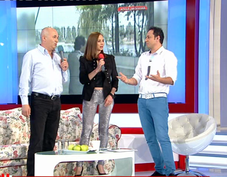 Dan Creimerman şi Dana Bartzer în 2013