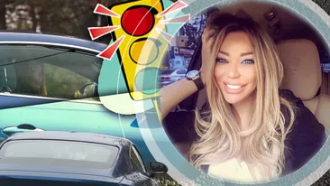 SUPERTARE! Ce făcea Bianca în mașina de 250 000 euro  când a trecut pe roșu…