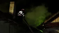 Bătrână din Buzău, moartă într-un incendiu: „Flăcările erau mai înalte ca acoperişul”