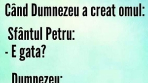 BANC | Ce s-a întâmplat când Dumnezeu a creat omul, de fapt