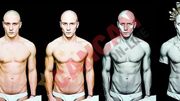 Andrei Jilavu pozeaza pentru Teatrul National