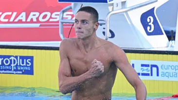 David Popovici, desemnat cel mai bun sportiv la Campionatele Europene de Nataţie de la Roma
