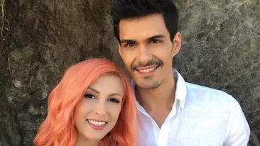 Primele declaraţii ale lui George Burcea după botezul fiicei lui şi a Andreei Bălan