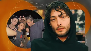 Toto Dumitrescu, în club, cu sticla de vin în mână și două domnișoare la braț. Fiul fostului international, apariție-surpriză, la aproape o lună de când a fost internat la Obregia