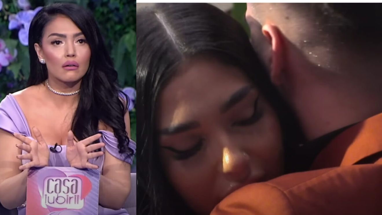 Tensiuni maxime la Casa Iubirii. Ce i-a șoptit Iasmina lui Moldo, înainte să părăsească emisiunea: „Te rog...”