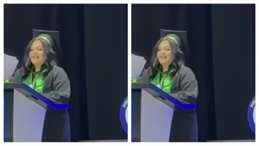 Discursul Cătălinei, o studentă la Politehnica București, a făcut întreaga sală să plângă la absolvire: ”Și-ar fi dorit foarte mult să fie în această sală”