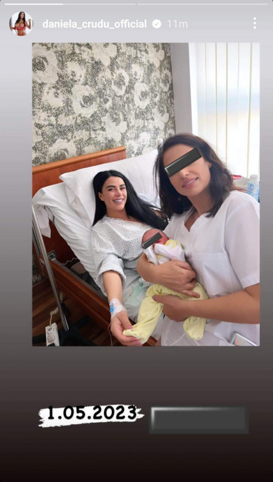 Viața Danielei Crudu s-a schimbat, după ce a născut o fetiță