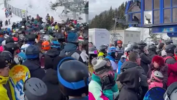 Cozi infernale la telegondola din Sinaia. Mii de turiști se bucură de weekendul prelungit