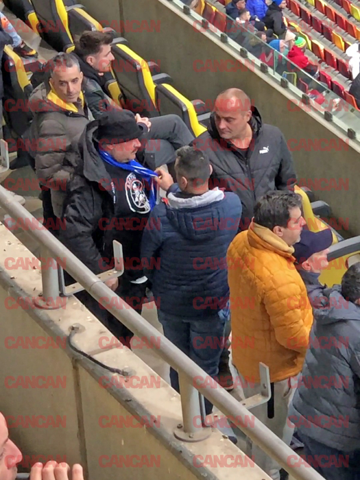 Bobonete nu a putut lipsi de la meciul dintre FCSB și Universitatea Craiova, care a avut loc pe Arena Națională, sâmbătă seara / foto: CANCAN.RO