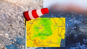 ANM a emis cod galben de vânt puternic și ninsori. Zonele afectate de avertizare