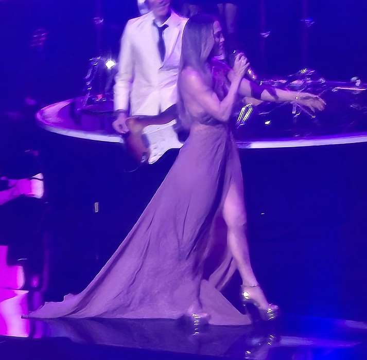 Jennifer Lopez la American Music Awards 2025 la Fontainebleau Las Vegas. Foto: Profimedia