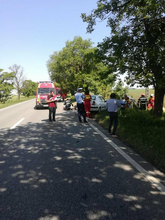 Locul unde s-a petrecut cumplitul accident