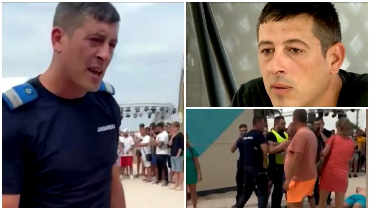 Jandarmul din Costinești rupe tăcerea. Ce spune Ionuț Niță despre incidentul de pe plajă: „Mă înclin în fața lor”