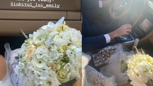 Emily Burghelea s-a măritat! ”Ești pregătit?” Primele imagini cu cei doi la costum și rochie de mireasă