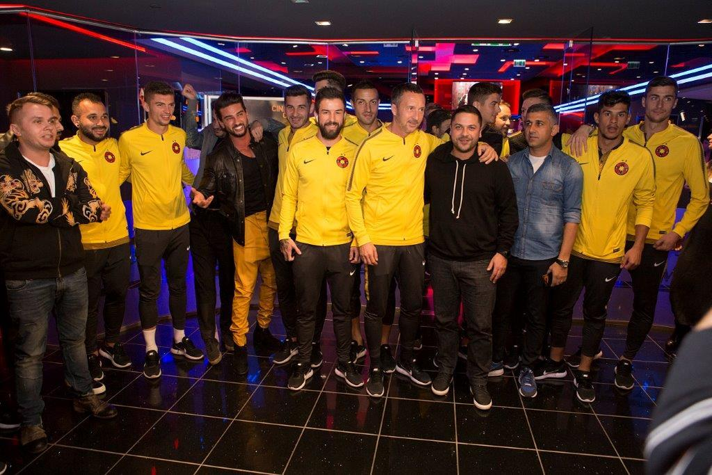 FCSB a vizionat în avanpremieră absolută comedia ,,Ghinionistul”, alături de echipa filmului