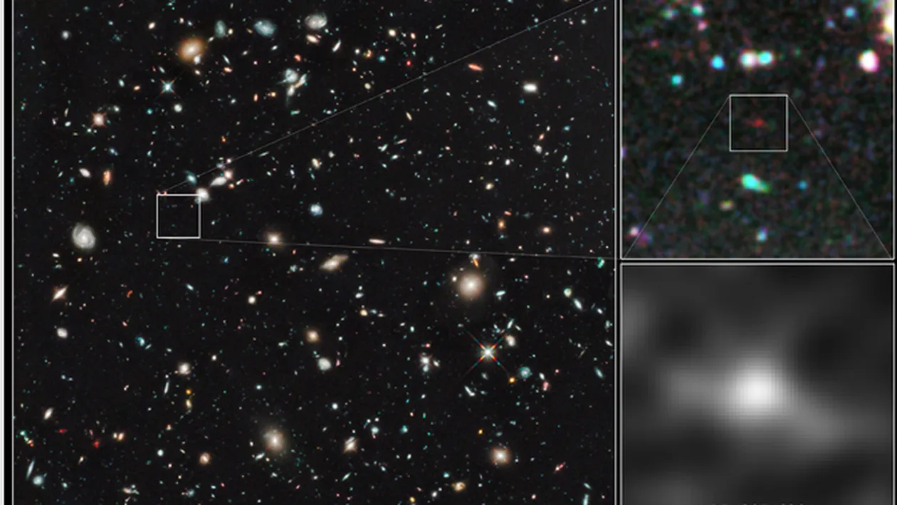 A fost descoperita cea mai veche galaxie din Univers!