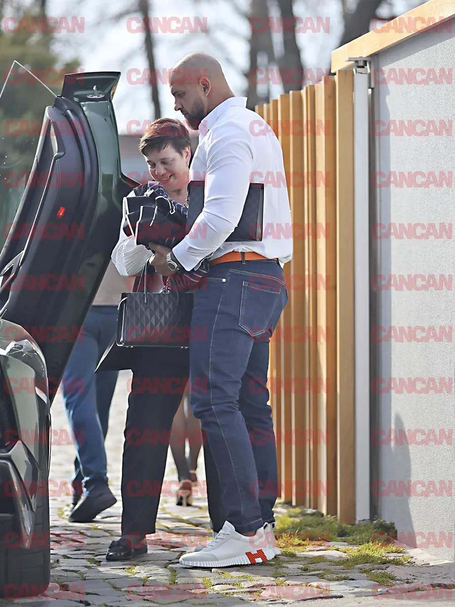 Alex Bodi și mama lui, la Casa di David